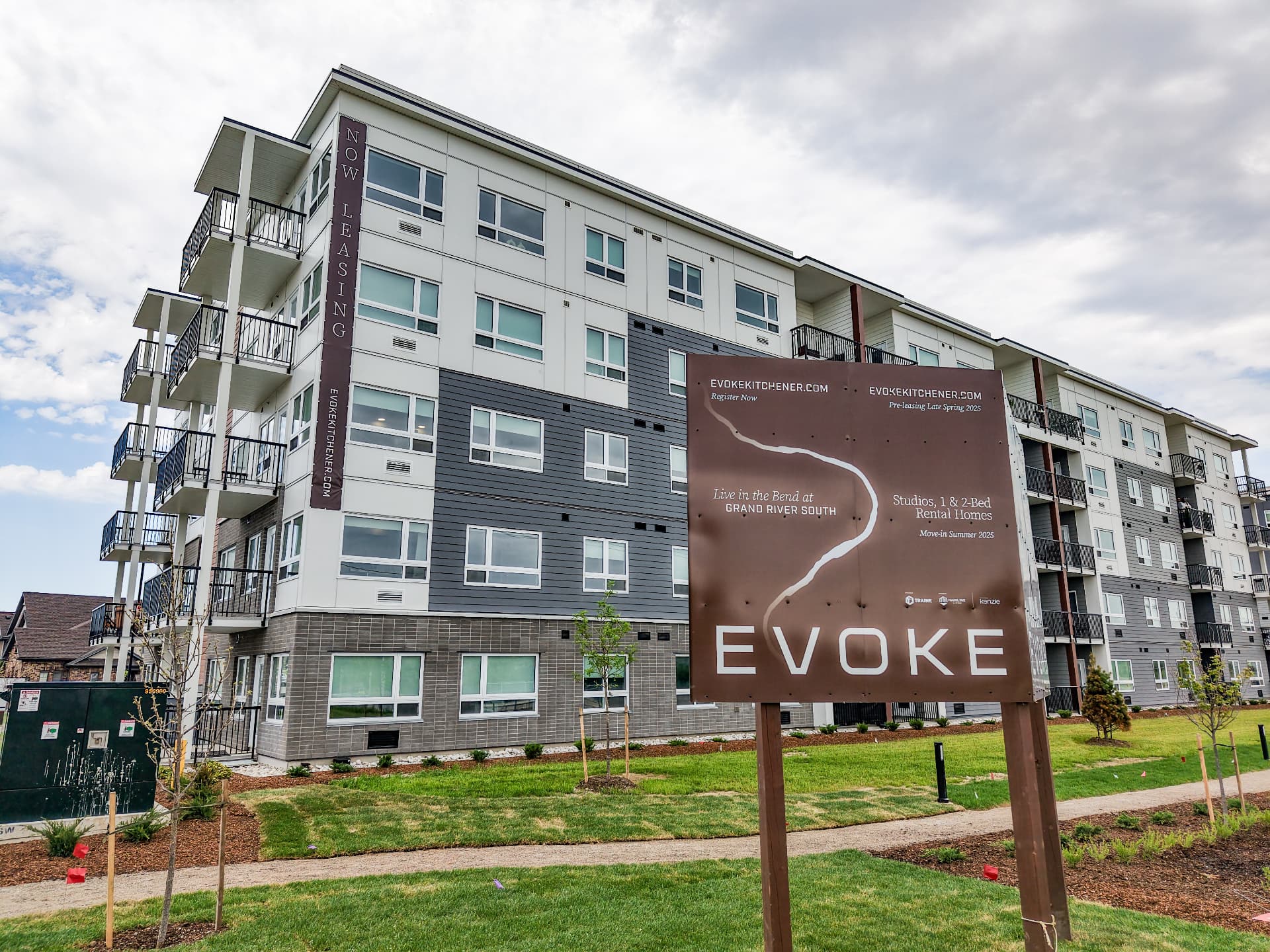 Evoke Apartments — 4 Buildings — Multi-Residential Development window covering project in Kitchener, Ontario